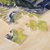 Kerk in Auvers door Van Gogh schilderende kunst Legpuzzel (Zijkant)