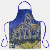 Kerk in Auvers door Van Gogh schilderende kunst Schort (Voorkant)