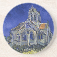 Kerk in Auvers door Van Gogh schilderende kunst