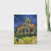 Kerk in Auvers door Vincent van Gogh Bruiloft Bedankkaart (Voorkant)