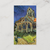 Kerk in Auvers door Vincent van Gogh Bruiloft Informatiekaartje (Voorkant)