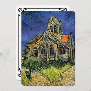Kerk in Auvers door Vincent van Gogh Bruiloft Kaart