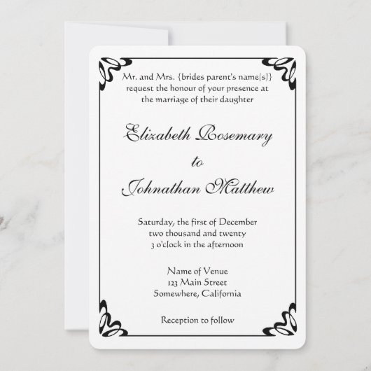 Kerk in Auvers door Vincent van Gogh Bruiloft Kaart (Achterkant)