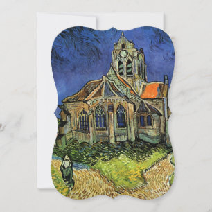 Kerk in Auvers door Vincent van Gogh Bruiloft Kaart