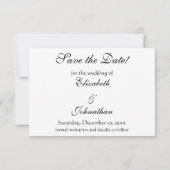 Kerk in Auvers door Vincent van Gogh Bruiloft Save The Date (Achterkant)