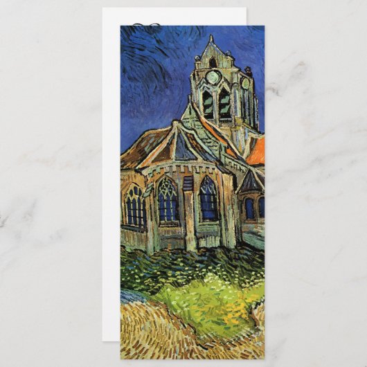 Kerk in Auvers door Vincent van Gogh Bruiloft Save The Date (Voorkant / Achterkant)