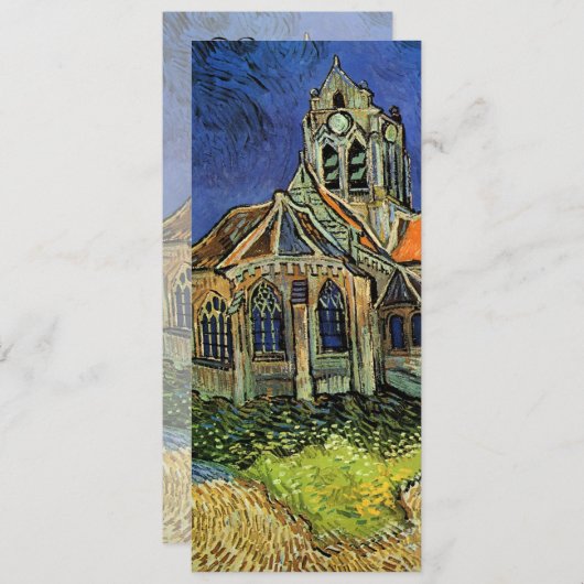 Kerk in Auvers door Vincent van Gogh Bruiloft Save The Date (Voorkant / Achterkant)