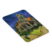 Kerk in Auvers door Vincent van Gogh Magneet (Rechterzijde)