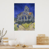 Kerk in Auvers Poster (Keuken)