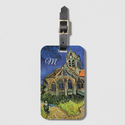 Kerk in Auvers-sur-Oise door Vincent van Gogh Bagagelabel (Voorkant (verticaal))