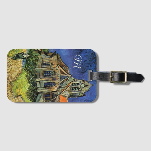 Kerk in Auvers-sur-Oise door Vincent van Gogh Bagagelabel (Voorkant (horizontaal))