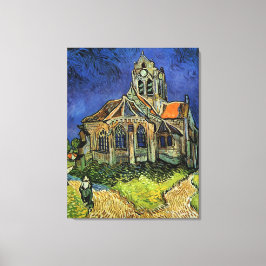 Kerk in Auvers-sur-Oise door Vincent van Gogh Canvas Afdruk