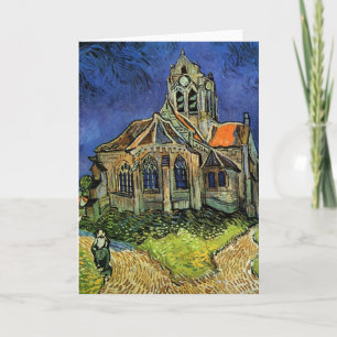 Kerk in Auvers-sur-Oise door Vincent van Gogh Kaart