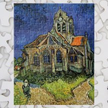 Kerk in Auvers-sur-Oise door Vincent van Gogh