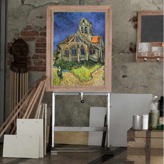 Kerk in Auvers-sur-Oise door Vincent van Gogh Poster