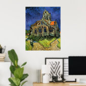 Kerk in Auvers-sur-Oise door Vincent van Gogh Poster (Thuiskantoor)