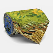 Kerk in Auvers-sur-Oise door Vincent van Gogh Stropdas (Opgerold)