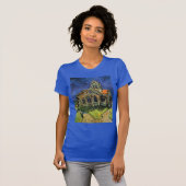 Kerk in Auvers-sur-Oise door Vincent van Gogh T-shirt (Voorkant volledig)