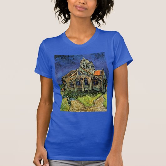 Kerk in Auvers-sur-Oise door Vincent van Gogh T-shirt (Voorkant)