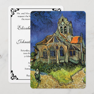Kerk in Auvers van Vincent van Gogh Huwelijk Kaart