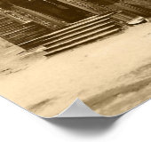 Kerk in Bodie, CA (sepia) Print (Hoek)