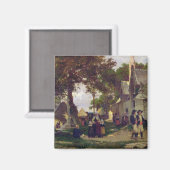 Kerk in Bretagne Magneet (Voorkant / Achterkant)