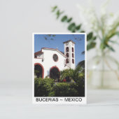 Kerk in Bucerias Centro Mexico Briefkaart (Staand voorkant)