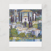 Kerk in Cassone, Gustav Klimt Briefkaart (Voorkant)