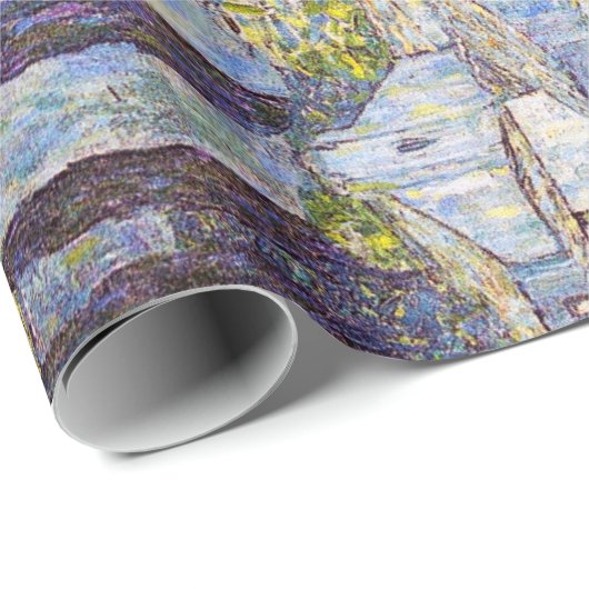 Kerk in Cassone, Gustav Klimt Cadeaupapier (Rol Hoek)