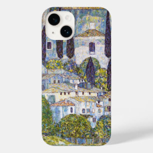 Kerk in Cassone, Gustav Klimt Case-Mate iPhone 14 Hoesje