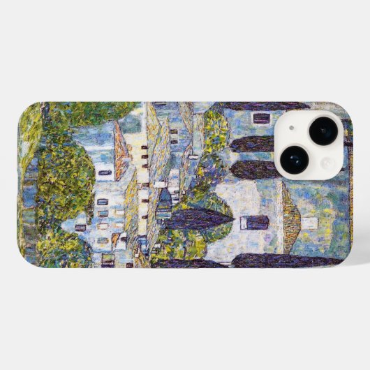 Kerk in Cassone, Gustav Klimt Case-Mate iPhone Case (Achterkant (horizontaal))