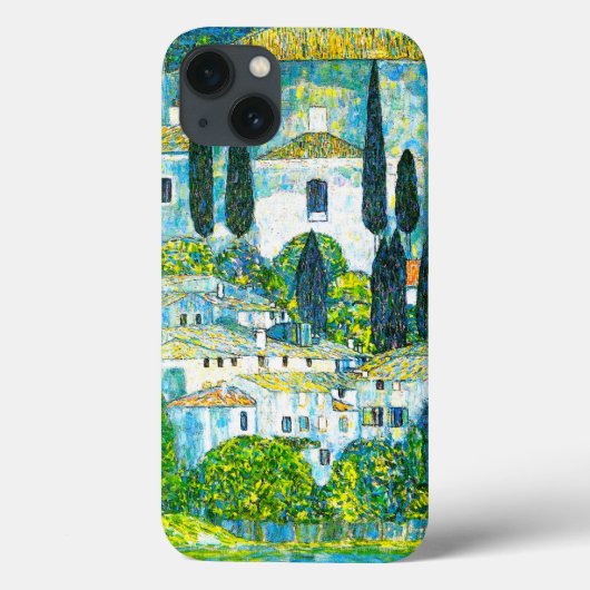 Kerk in Cassone Gustav Klimt Case-Mate iPhone Case (Achterkant)