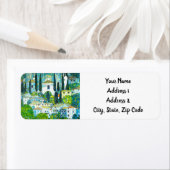 Kerk in Cassone Gustav Klimt Etiket (Insitu)