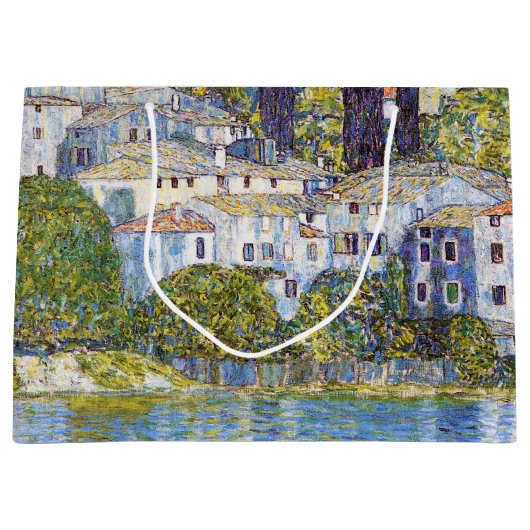 Kerk in Cassone, Gustav Klimt Groot Cadeauzakje (Voorkant)