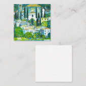 Kerk in Cassone Gustav Klimt Informatiekaartje (Voorkant / Achterkant)