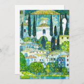 Kerk in Cassone Gustav Klimt Kaart (Voorkant / Achterkant)