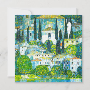 Kerk in Cassone Gustav Klimt Kaart