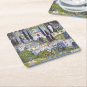 Kerk in Cassone, Gustav Klimt Kartonnen Onderzetters (Schuin)