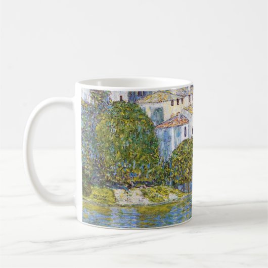 Kerk in Cassone, Gustav Klimt Koffiemok (Links)