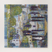 Kerk in Cassone, Gustav Klimt Legpuzzel (Horizontaal)