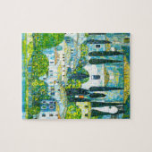 Kerk in Cassone Gustav Klimt Legpuzzel (Horizontaal)