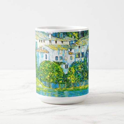 Kerk in Cassone Gustav Klimt Magische Mok (Midden)