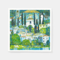 Kerk in Cassone Gustav Klimt