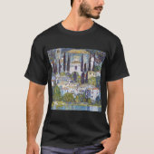 Kerk in Cassone, Gustav Klimt T-shirt (Voorkant)