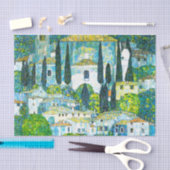 Kerk in Cassone Gustav Klimt Tissuepapier (Craft)