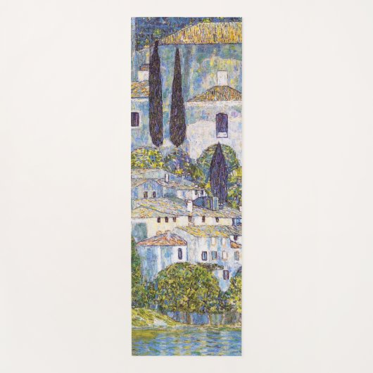 Kerk in Cassone, Gustav Klimt Yogamat (Voorkant)