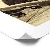 Kerk in Chimayo, New Mexico Poster (Hoek)