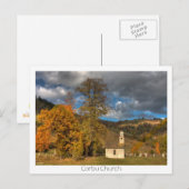 Kerk in Corbu Briefkaart (Voorkant / Achterkant)