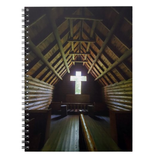 Kerk in de bossen notitieboek (Voorkant)