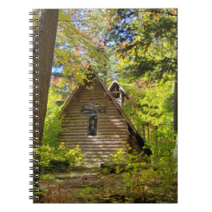 Kerk in de bossen notitieboek